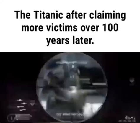 Will the Titanic claim more victims a century later?